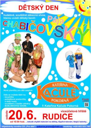 plakát na Dětský den